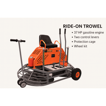 Macchina levigatrice Trowel a cavallo